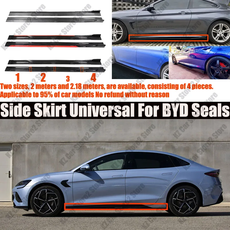 FOR BYD Seals 2M Car Side Skirt Extension Plate Lip Separator Bumper 2.18M Racing Side Spoiler Universal Car Side
FOR BYD Seals 2M Car Side Skirt Extension Plate Lip Separator Bumper 2.18M Racing Side Spoiler Universal Car Side