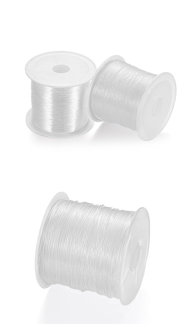 0.2-0.8mm Jewelry Making Cord String DIY Craft Bracelets Necklace inelastic Wire Beading Finding
0.2-0.8mm Jewelry Making Cord String DIY Craft Bracelets Necklace inelastic Wire Beading Finding