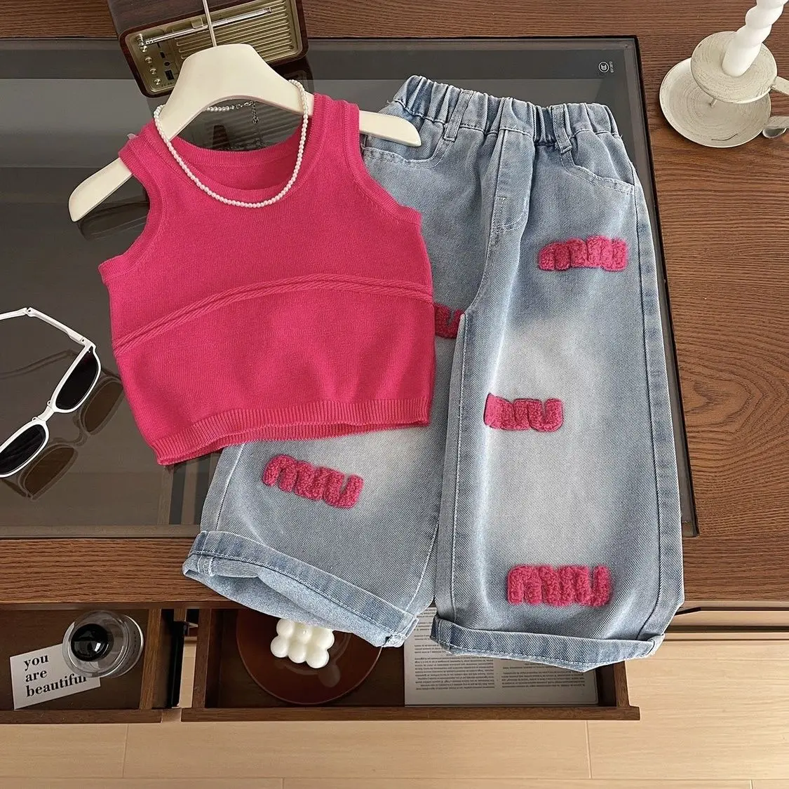 Summer Girls Clothes Sets Short Sleeve T-shirt+Pants Baby Girl Outfit Set Children Casual Clothes Kids Clothes Girls 2Pcs 2-7Yrs
Summer Girls Clothes Sets Short Sleeve T-shirt+Pants Baby Girl Outfit Set Children Casual Clothes Kids Clothes Girls 2Pcs 2-7Yrs