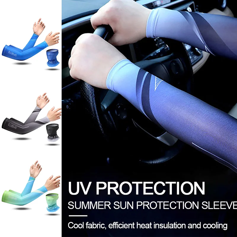 1Set Bandana Face Mask Elastic Ice Silk Breathable Cycling Mountaineering Arm Sleeve UV Sun Protection Driving Fishing Arm Cover
1Set Bandana Face Mask Elastic Ice Silk Breathable Cycling Mountaineering Arm Sleeve UV Sun Protection Driving Fishing Arm Cover