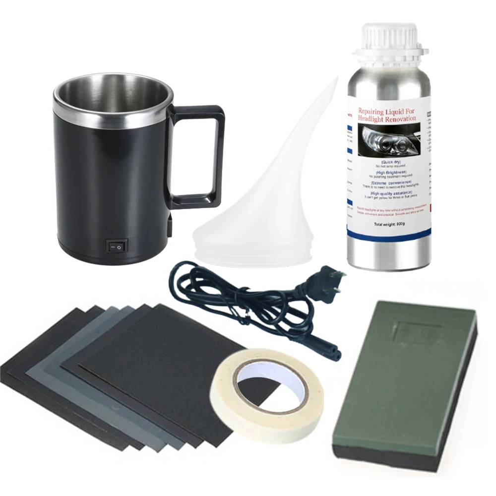 Headlight Restoration Kit Car Glass Polishing Kit Repair Fluid Chemical Headlight Polishing Kit Liquid Polymer for Headlights
Headlight Restoration Kit Car Glass Polishing Kit Repair Fluid Chemical Headlight Polishing Kit Liquid Polymer for Headlights