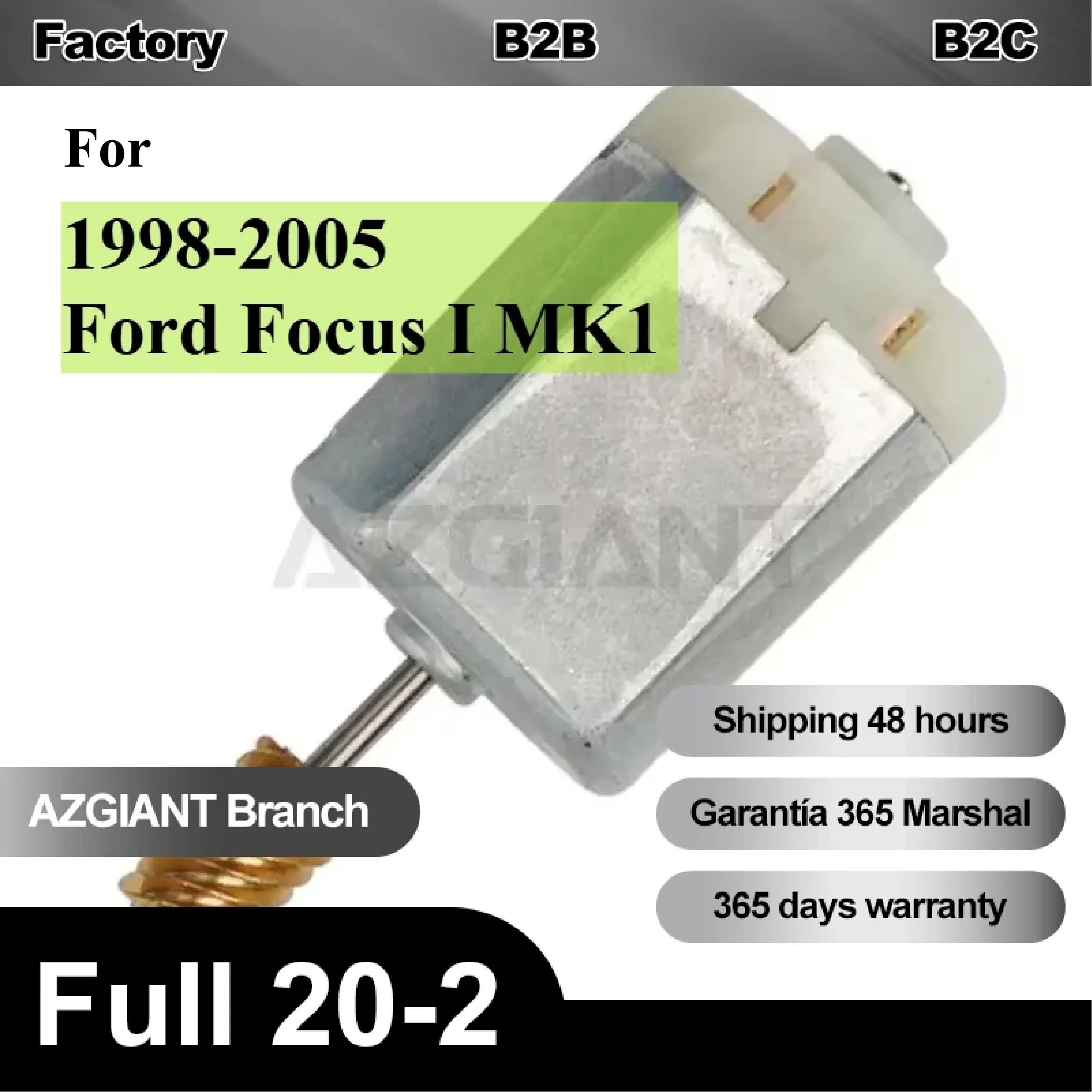 Vehicle Parts for 1998-2005 Ford Focus I MK1 Door Lock Motor Front Left Drive Side Universal 2S4A-A21812-EB 2S4A-A21812-DB
Vehicle Parts for 1998-2005 Ford Focus I MK1 Door Lock Motor Front Left Drive Side Universal 2S4A-A21812-EB 2S4A-A21812-DB