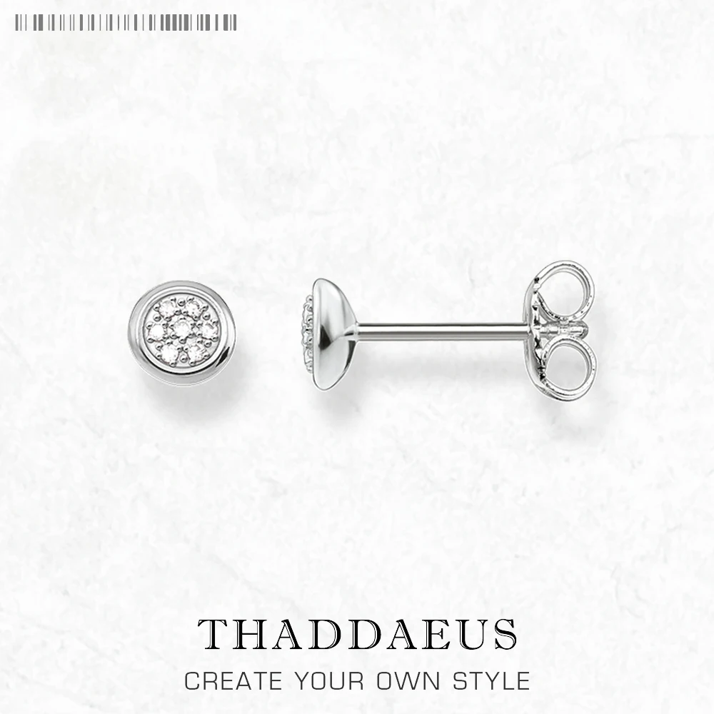 Glam Round White Stone Ear Stud Earring Europe Style Fine Jewerly For Women Classic Gift In Pure 925 Sterling Silver
Glam Round White Stone Ear Stud Earring Europe Style Fine Jewerly For Women Classic Gift In Pure 925 Sterling Silver