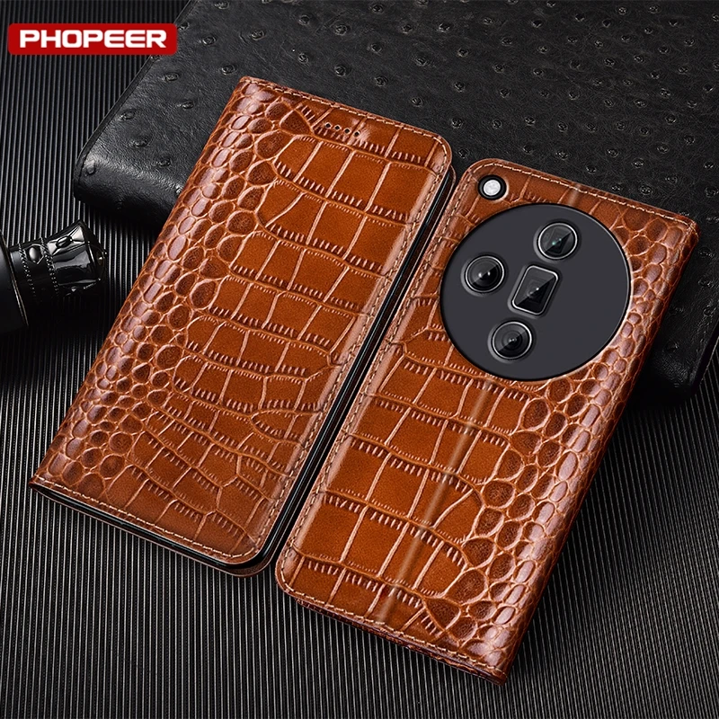 Чехол из натуральной кожи OPPO Find X 2 3 5 6 7 8 Lite Pro с ультрамагнитным рисунком аллигатора, чехол-кошелек Fundas
Чехол из натуральной кожи OPPO Find X 2 3 5 6 7 8 Lite Pro с ультрамагнитным рисунком аллигатора, чехол-кошелек Fundas
