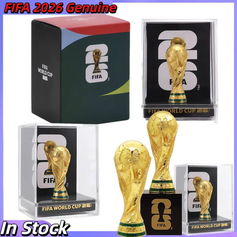 In Stock Official Genuine 2026 FIFA World Cup Trophy Figure Model Ornament Football 3D Trophy Fan Collection Souvenir Gift Toy
In Stock Official Genuine 2026 FIFA World Cup Trophy Figure Model Ornament Football 3D Trophy Fan Collection Souvenir Gift Toy