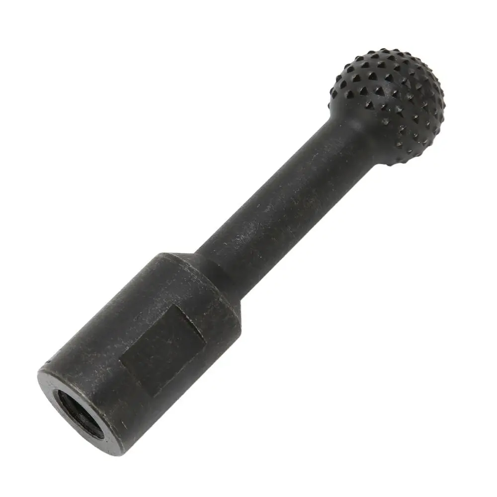 Heavy-Duty Carbon Steel Ball Gouge 5/8-11 Threads Black Sphere Rotary Burr Abrasive Teeth Spherical Grinding Head Wood Carving
Heavy-Duty Carbon Steel Ball Gouge 5/8-11 Threads Black Sphere Rotary Burr Abrasive Teeth Spherical Grinding Head Wood Carving