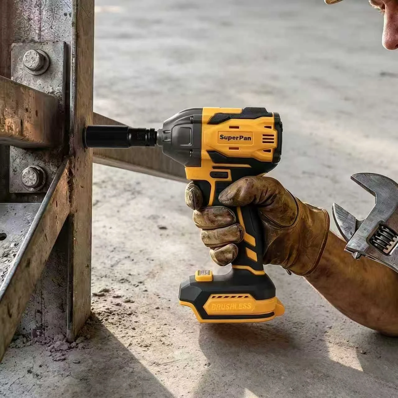 20V Cordless Impact Wrench, 380Nm, 1/2" Drive, Ideal for Tire Change, Construction & Assembly, Bare Unit,For Dewalt
20V Cordless Impact Wrench, 380Nm, 1/2" Drive, Ideal for Tire Change, Construction & Assembly, Bare Unit,For Dewalt