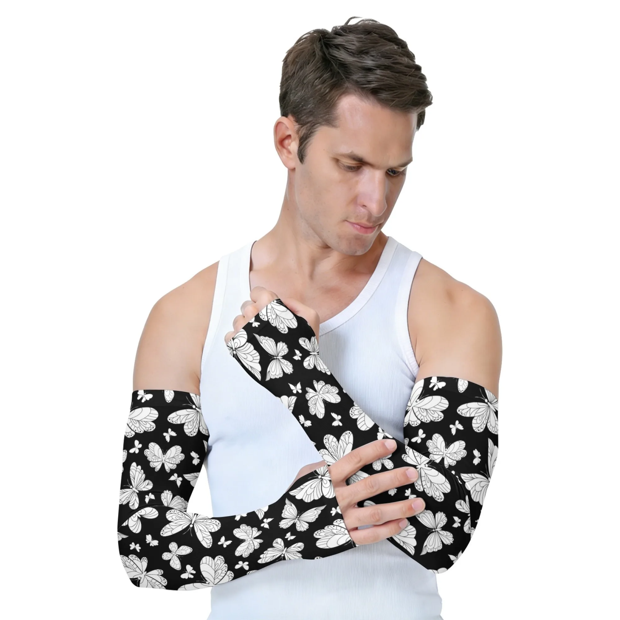 Dark Butterfly Arm Sleeves Comfortable Non-slip Breathable Anti-ultraviolet Sleeves Outdoor Gardening Protective Cover Unisex
Dark Butterfly Arm Sleeves Comfortable Non-slip Breathable Anti-ultraviolet Sleeves Outdoor Gardening Protective Cover Unisex