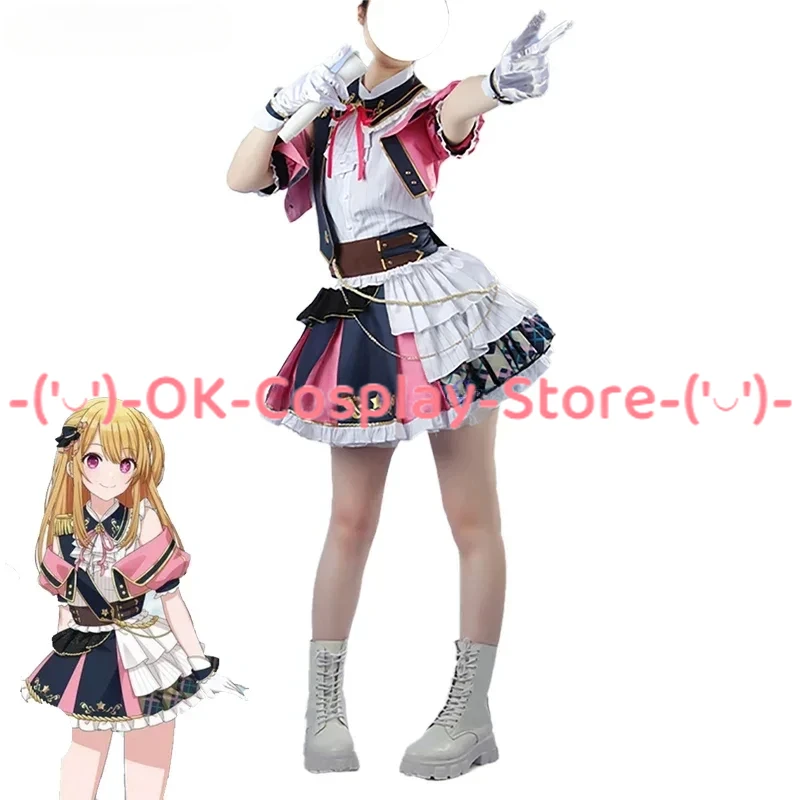 Anime OSHI NO KO Hoshino Rubii Cosplay Costume Party Dress Halloween Carnival Uniforms Anime Clothing Custom Made
Anime OSHI NO KO Hoshino Rubii Cosplay Costume Party Dress Halloween Carnival Uniforms Anime Clothing Custom Made