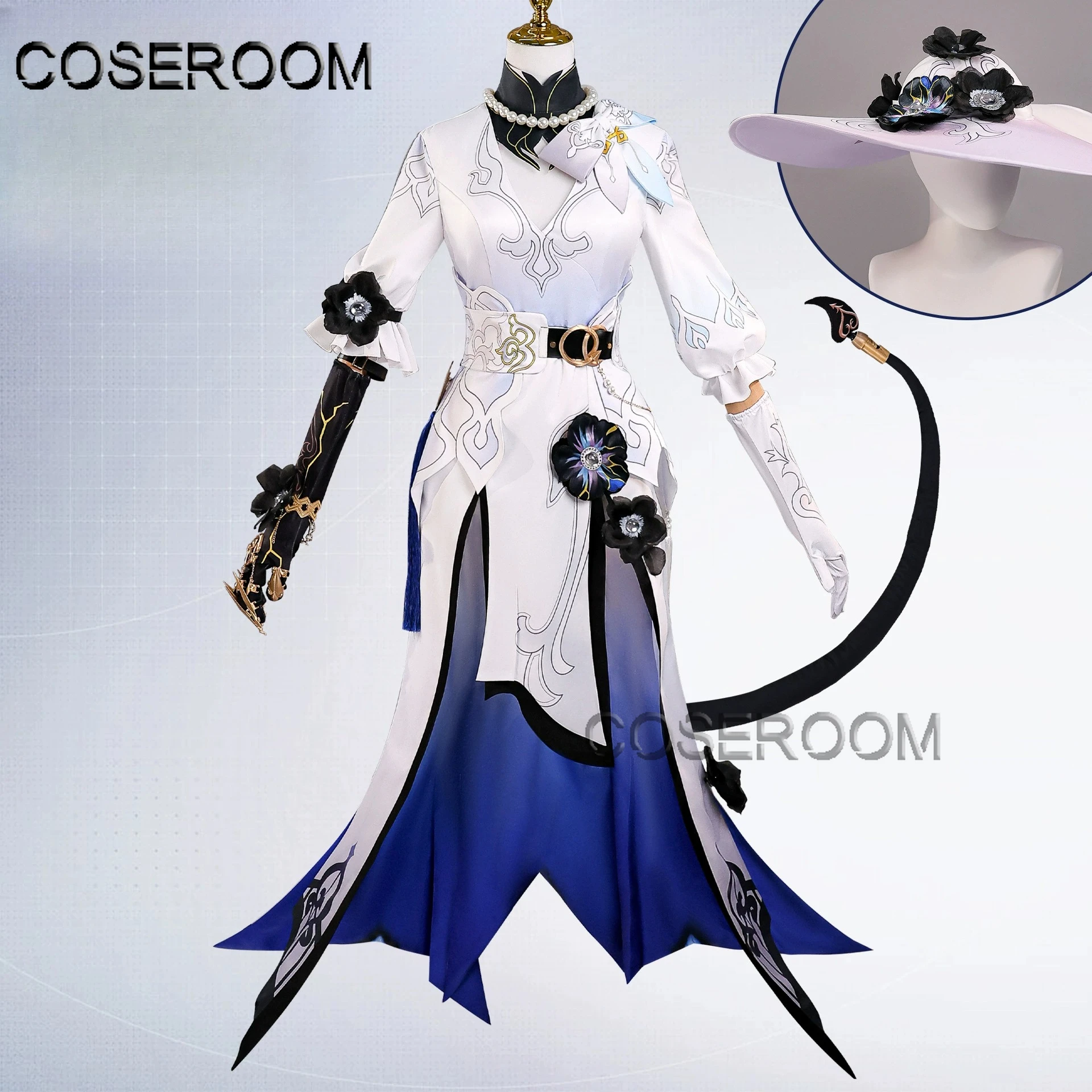 Game Honkai Star Rail The Dahlia Constance Cosplay Costume Outfit Women Halloween Carnival Party Anime Role Play Uniform
Game Honkai Star Rail The Dahlia Constance Cosplay Costume Outfit Women Halloween Carnival Party Anime Role Play Uniform