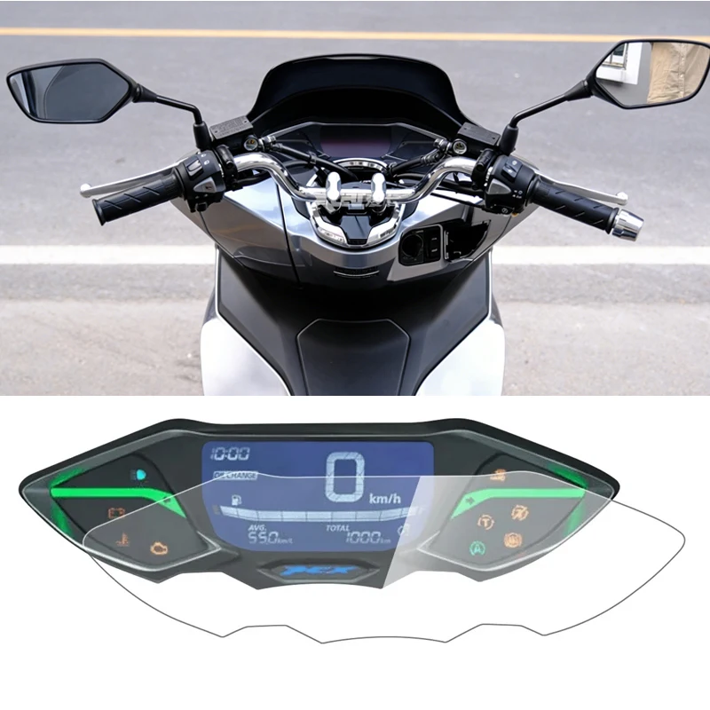 PCX160 Instrument Cluster Scratch Protection Film Dashboard Screen Protector For HONDA PCX 160 Motorcycle Accessories