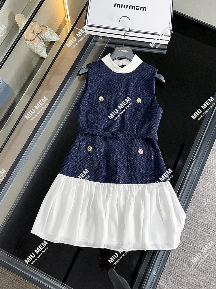 High-End Women's Autumn Tweed Svel Vest Dr Ele Chic Sle High Waist A-Line Skirt Polyester Fiber Casual Wear
High-End Women's Autumn Tweed Svel Vest Dr Ele Chic Sle High Waist A-Line Skirt Polyester Fiber Casual Wear