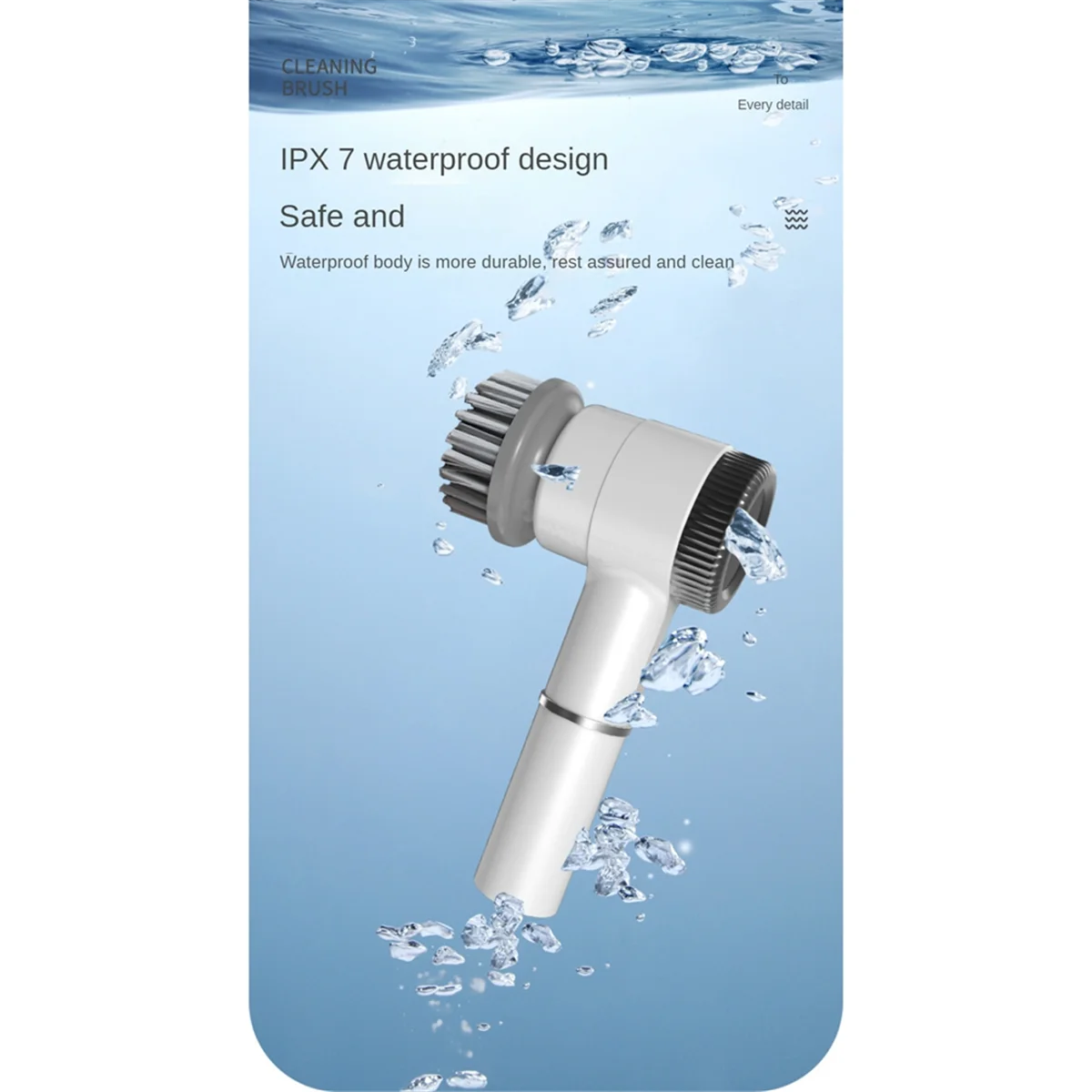Electric Spin Scrubber Electric Cleaning Brush Cordless Power Scrubber Wih 5 Replace Brush Heads for Bathroom KitchensHUG
Electric Spin Scrubber Electric Cleaning Brush Cordless Power Scrubber Wih 5 Replace Brush Heads for Bathroom KitchensHUG