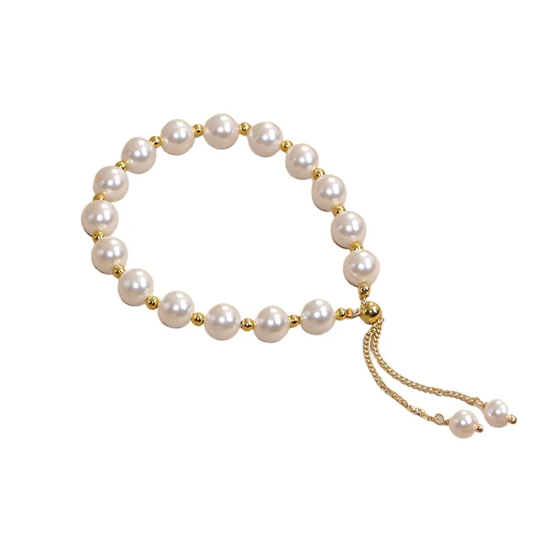 Fashion pearl adjustable bracelet women's light luxury niche design exquisite bracelet new
Fashion pearl adjustable bracelet women's light luxury niche design exquisite bracelet new