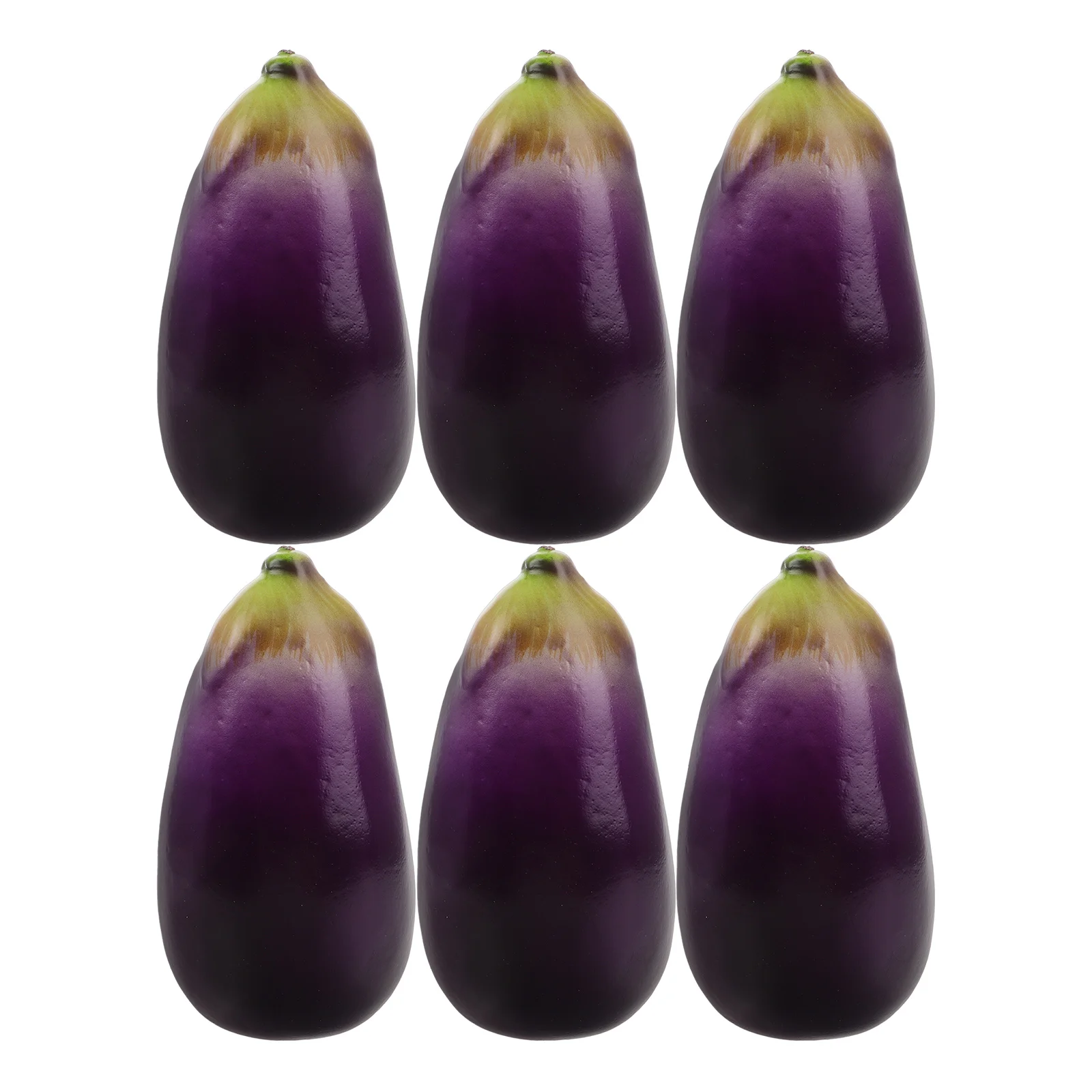 6Pcs Decorative Artificial Vegetable Eggplant Model Photography Learning Prop Simulation Eggplant Model
6Pcs Decorative Artificial Vegetable Eggplant Model Photography Learning Prop Simulation Eggplant Model
