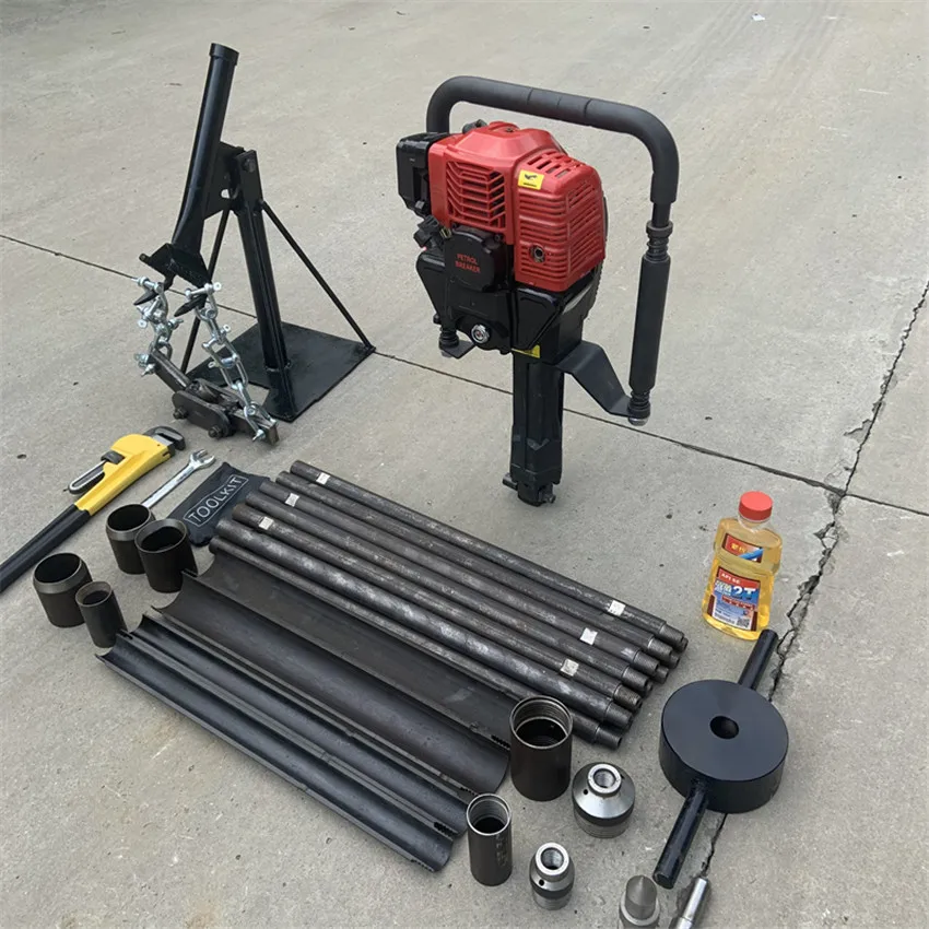 Multifunctional Soil Sampling Equipment Small Portable Drilling Machine Soil Sampler
Multifunctional Soil Sampling Equipment Small Portable Drilling Machine Soil Sampler