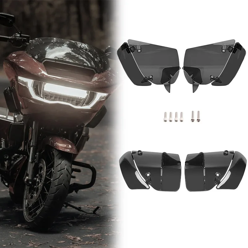 Ветровые дефлекторы (боковые крылья) для мотоциклов Harley Touring Road Glide 2024-2025
Ветровые дефлекторы (боковые крылья) для мотоциклов Harley Touring Road Glide 2024-2025