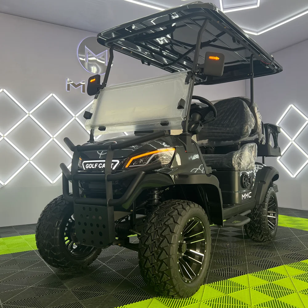 4 Wheel 72V Lithium Battery Powered Golf Cart Off Road Tire 4 Passenger Long Endurance Electric Golf Cart
4 Wheel 72V Lithium Battery Powered Golf Cart Off Road Tire 4 Passenger Long Endurance Electric Golf Cart