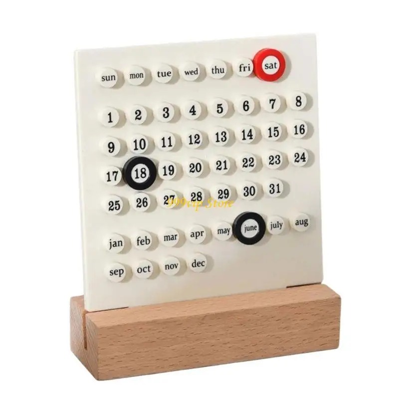 C90C Decorative Permanent Calendar with Month Week Date Display Countdown Reminder
C90C Decorative Permanent Calendar with Month Week Date Display Countdown Reminder