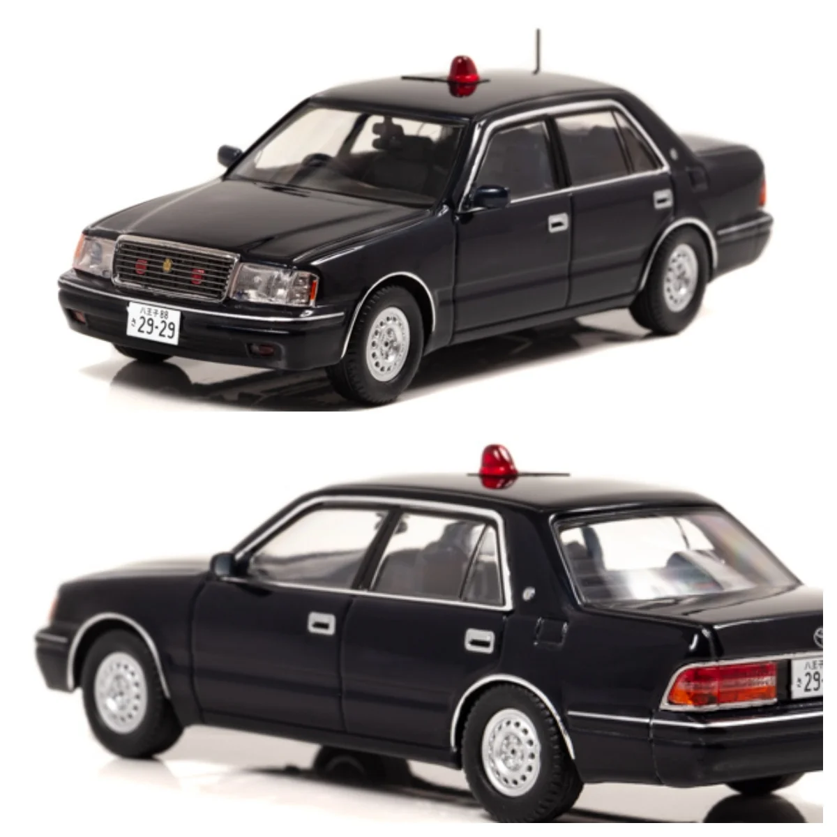 Rais 1/43 Crown (JZS155Z) 1998 Vehicle of the Traffic Police Team for Highways of the Public Security Bureau (Masked, Dark Color
Rais 1/43 Crown (JZS155Z) 1998 Vehicle of the Traffic Police Team for Highways of the Public Security Bureau (Masked, Dark Color