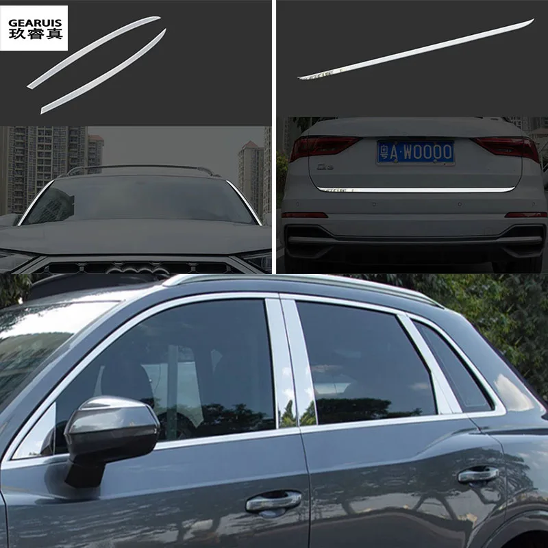 stainless steel Front Windshield Trim Strip Window Pillar Rear Trunk Lower For Audi Q3 F3 2019-2024 Car Accessories Sticker Auto
stainless steel Front Windshield Trim Strip Window Pillar Rear Trunk Lower For Audi Q3 F3 2019-2024 Car Accessories Sticker Auto