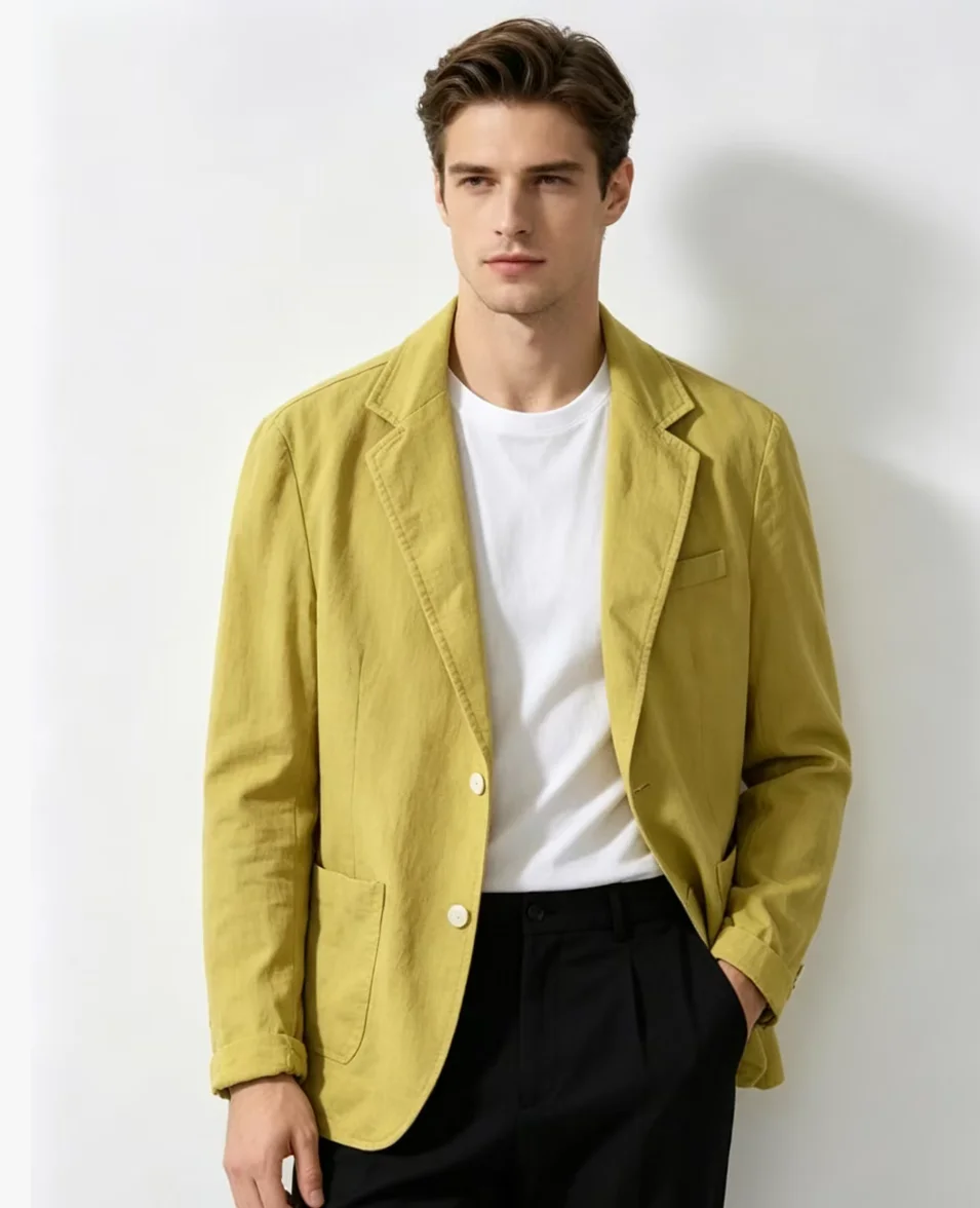 Men’s Lightweight Linen Blazer Jacket – Business Casual Single Breasted Coat Office, Daily, Travel, Party, Wedding Guest
Men’s Lightweight Linen Blazer Jacket – Business Casual Single Breasted Coat Office, Daily, Travel, Party, Wedding Guest