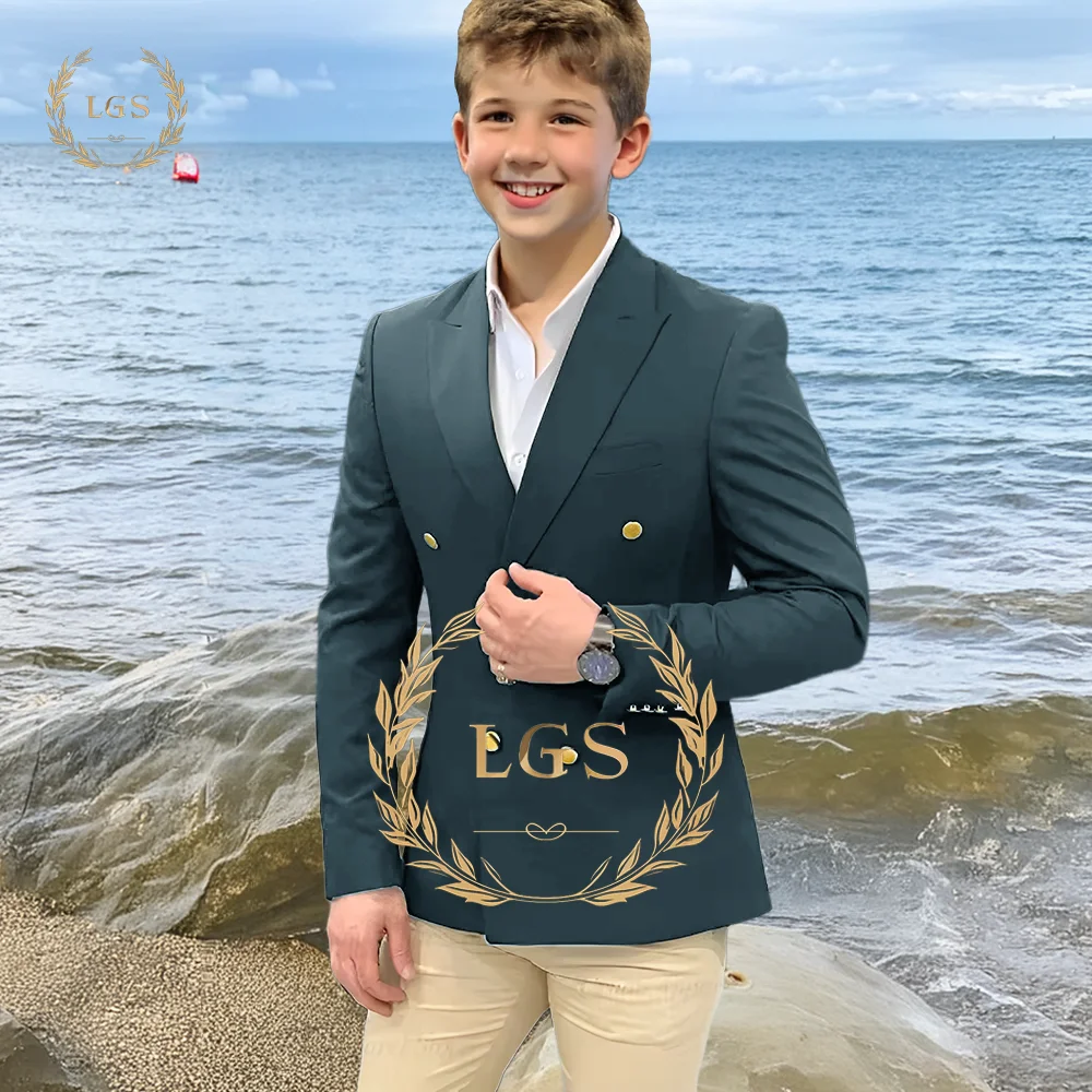 Boys' Dashing Double - Breasted 2 - Piece Suit Set: Blazer & Pants for Chic Celebrations, Stylish Soirees
Boys' Dashing Double - Breasted 2 - Piece Suit Set: Blazer & Pants for Chic Celebrations, Stylish Soirees