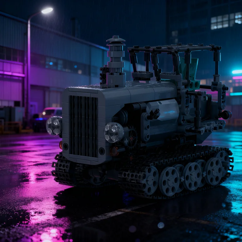 539pcs MOC Technical Caterpillar Tractor Grey Version Model Building Blocks Architecture Festival Gifts Toys Idea Education
539pcs MOC Technical Caterpillar Tractor Grey Version Model Building Blocks Architecture Festival Gifts Toys Idea Education