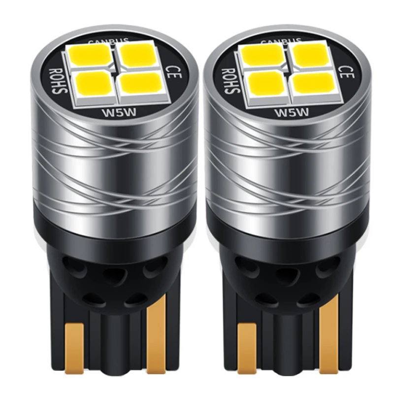 50pcs New Highlight Car LED T10 W5W 194 168 12V-30V Auto Reading License Plate Light Bulb 4SMD 2835 White Red Yellow Ice Blue
50pcs New Highlight Car LED T10 W5W 194 168 12V-30V Auto Reading License Plate Light Bulb 4SMD 2835 White Red Yellow Ice Blue