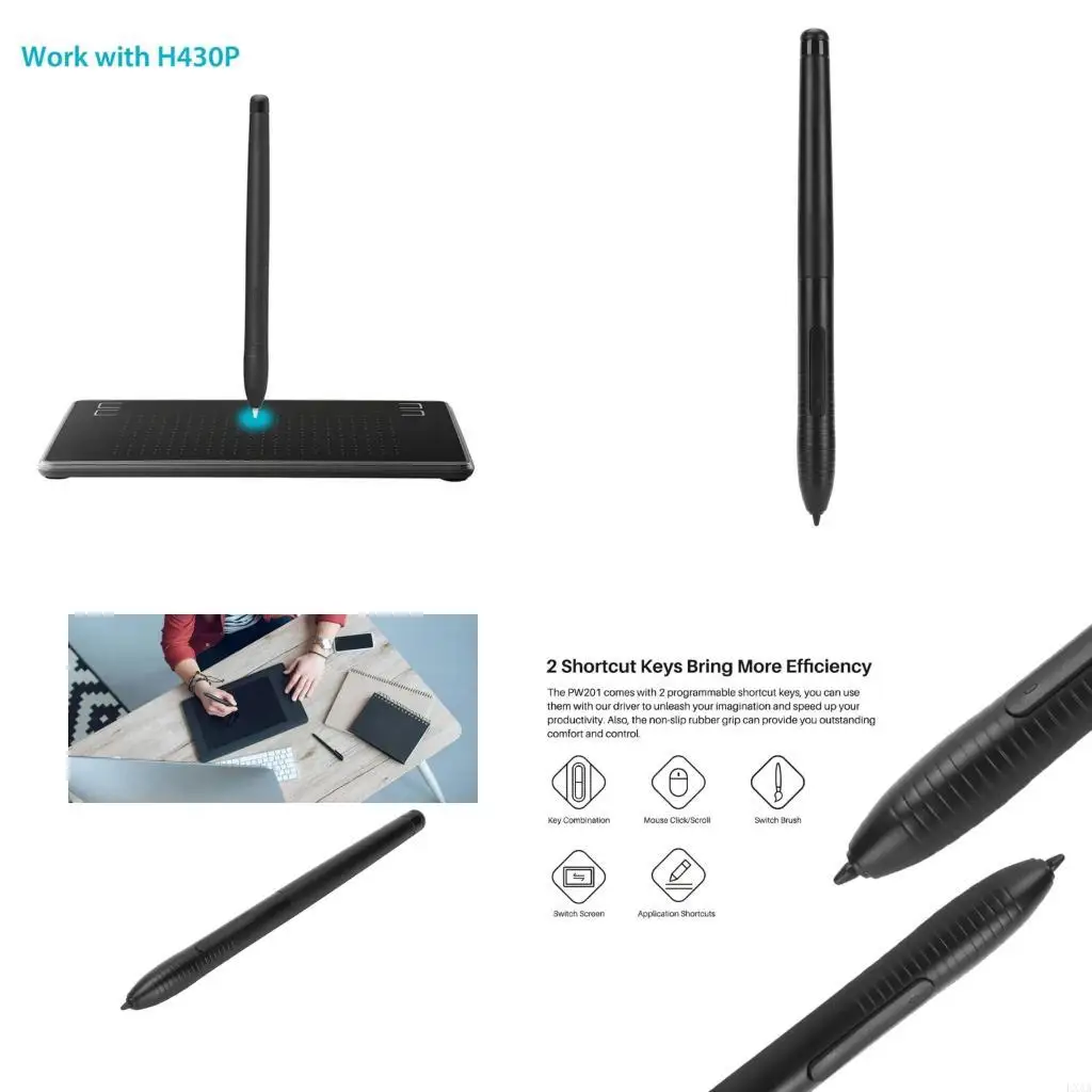 LXAA Precisions Touch Pen for Drawing Tablets Responsive Tip Comfortable Grips
LXAA Precisions Touch Pen for Drawing Tablets Responsive Tip Comfortable Grips