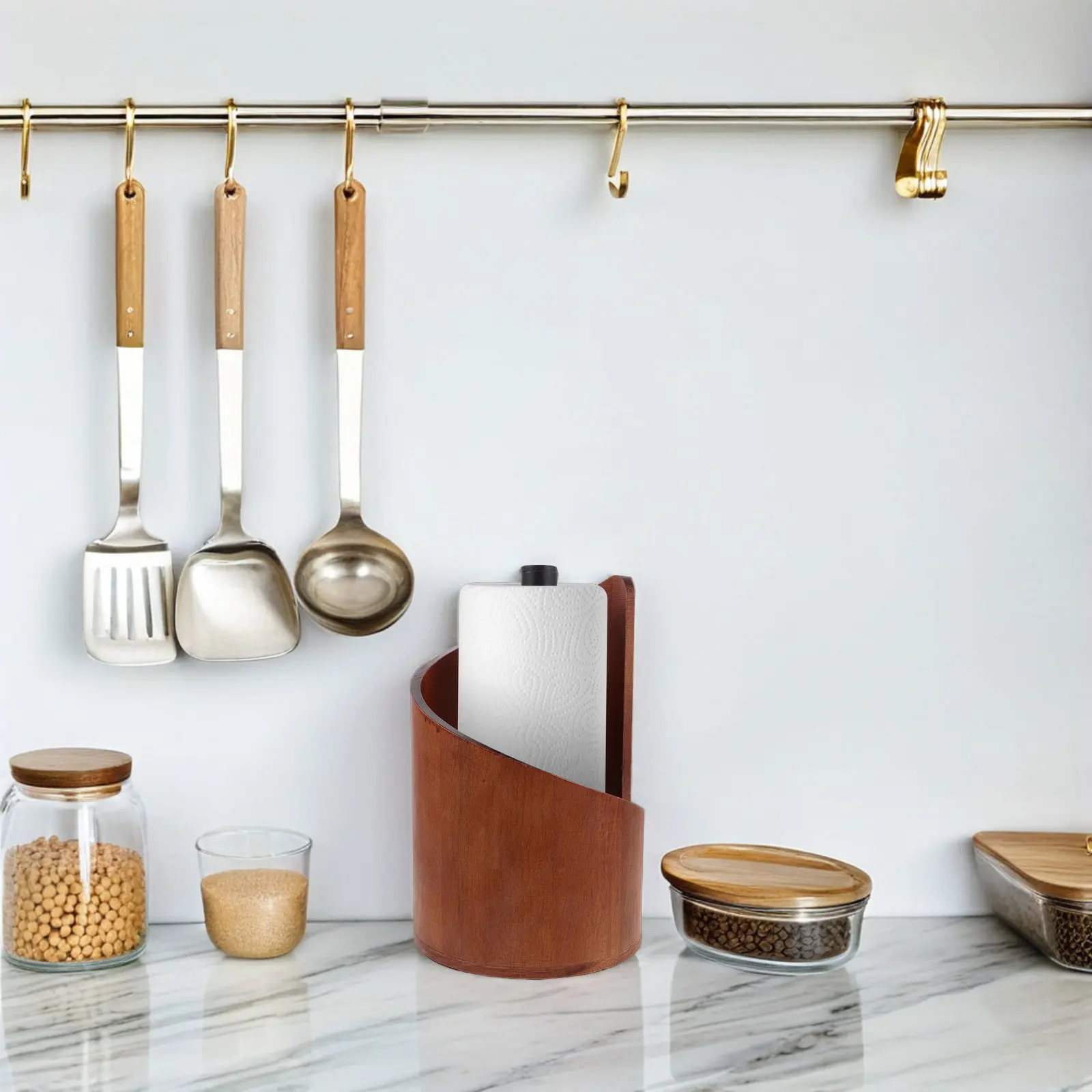 Деревянный держатель для бумажных полотенец, отдельно стоящий диспенсер для рулонов, устойчивое противоскользящее основание для кухни, ванной, столешницы, в стиле фермерского дома/рустик
Деревянный держатель для бумажных полотенец, отдельно стоящий диспенсер для рулонов, устойчивое противоскользящее основание для кухни, ванной, столешницы, в стиле фермерского дома/рустик