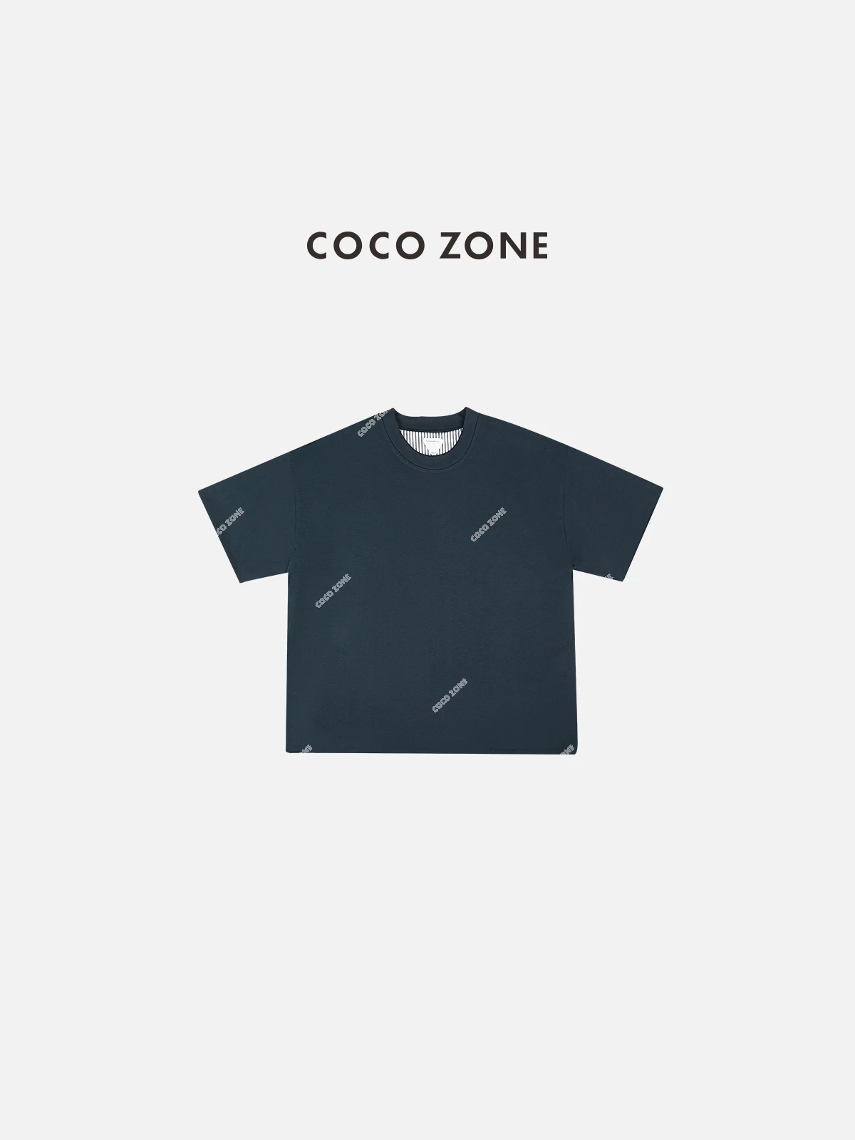 Свободный крой, двухслойный, круглый вырез, повседневный топ с внутренним полосатым узором, однотонный, для женщин, летний, 100% хлопок
Свободный крой, двухслойный, круглый вырез, повседневный топ с внутренним полосатым узором, однотонный, для женщин, летний, 100% хлопок