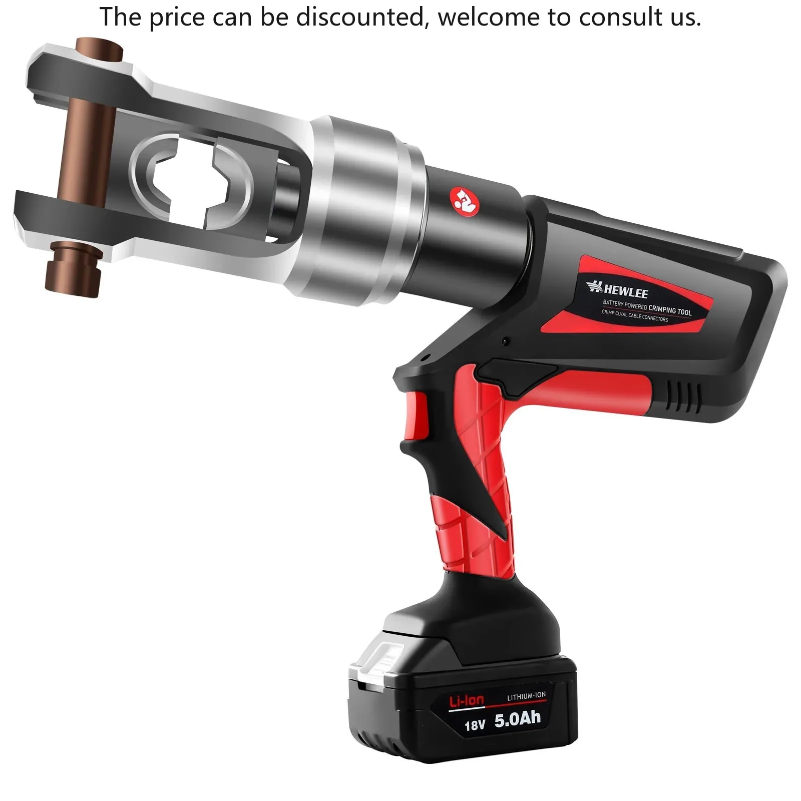 HL-630B Battery Powered Crimping Tool Electrical Hydraulic Cable Lug Crimping Tool Terminals Cordless Battery Crimping Tool
HL-630B Battery Powered Crimping Tool Electrical Hydraulic Cable Lug Crimping Tool Terminals Cordless Battery Crimping Tool