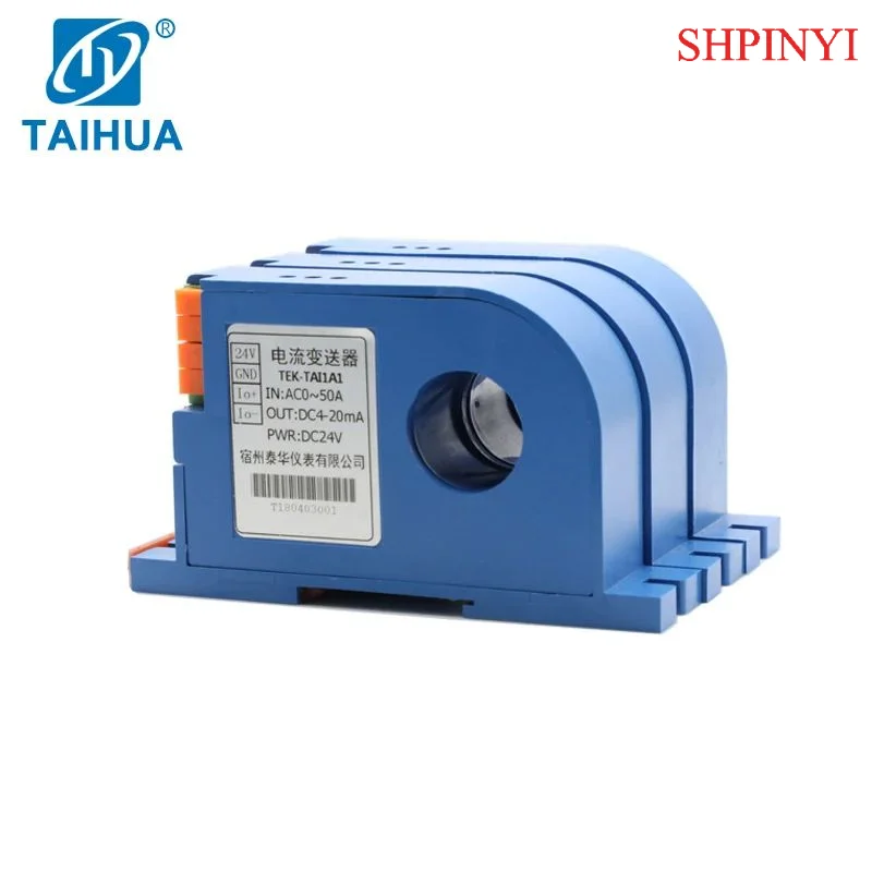 Передатчик переменного тока серии TEL-TAI со сквозным отверстием — вход 0–50 А, выход 4–20 мА, простая установка, промышленный мониторинг мощности 
Передатчик переменного тока серии TEL-TAI со сквозным отверстием — вход 0–50 А, выход 4–20 мА, простая установка, промышленный мониторинг мощности
