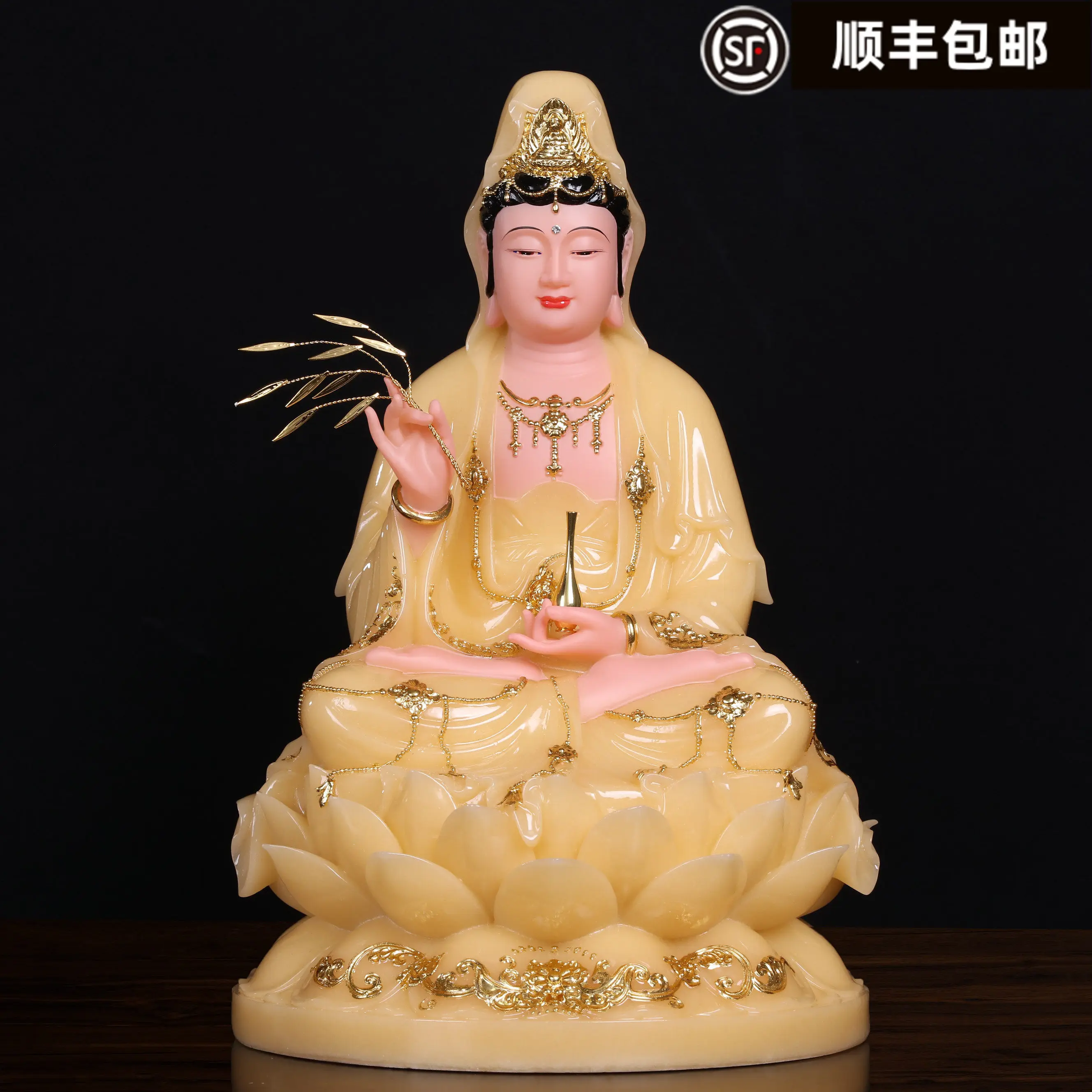 XL Guanyin Bodhisattva Buddha Statue Hanbai Jade Saha Three Saints Great Compassion Guanyin Statue Nanhai Guanyin Statue Home
XL Guanyin Bodhisattva Buddha Statue Hanbai Jade Saha Three Saints Great Compassion Guanyin Statue Nanhai Guanyin Statue Home