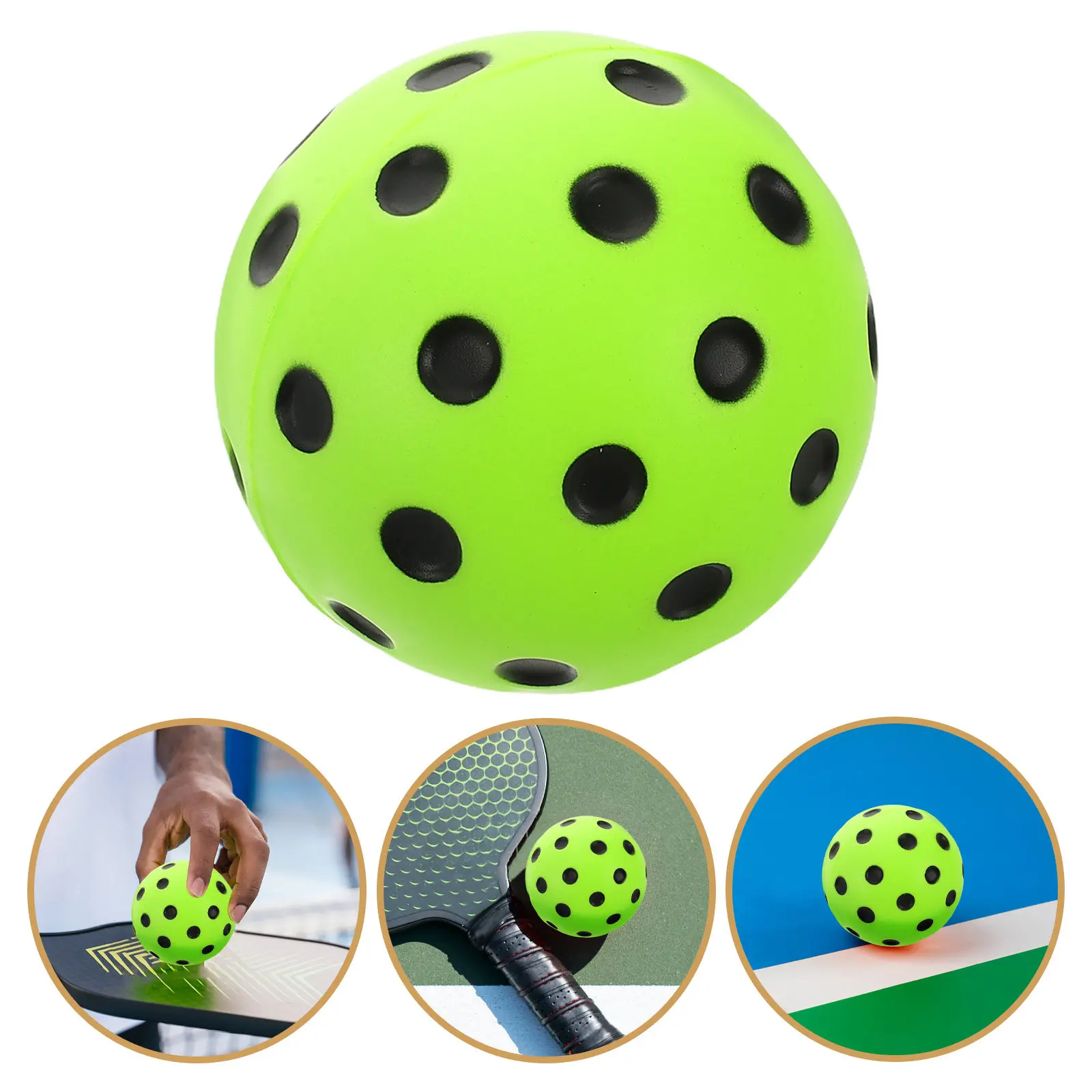 2Pcs Soft PU Foam Pickleball Indoor Lightweight Quiet Practice Balls for Home Gym School Entertainment
2Pcs Soft PU Foam Pickleball Indoor Lightweight Quiet Practice Balls for Home Gym School Entertainment