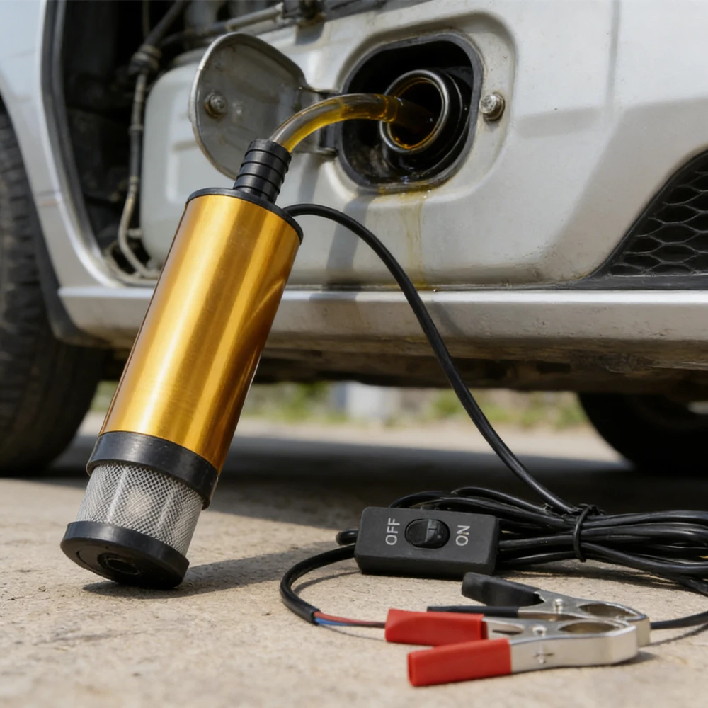 New 38/51MM Electric Car Oil Pump 12V For Pumping Diesel Oil Water Fuel Transfer Pump 12L/min Submersible Aluminum Alloy Shell
New 38/51MM Electric Car Oil Pump 12V For Pumping Diesel Oil Water Fuel Transfer Pump 12L/min Submersible Aluminum Alloy Shell