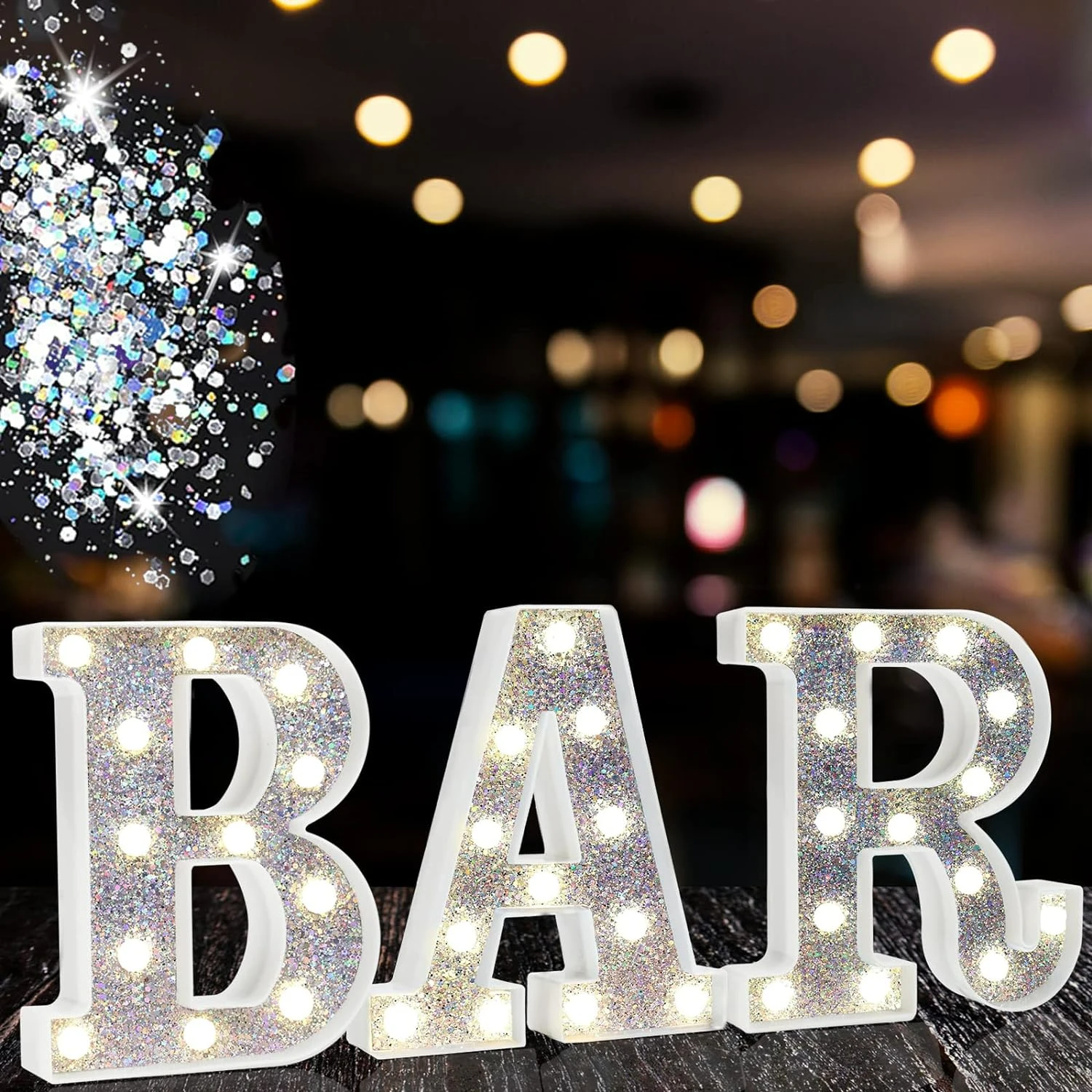 Elegant Glitter Marquee Letter Signs Stunning Light Up Illuminated Letter Lights for Home Decor, Battery Powered Accessories fo
Elegant Glitter Marquee Letter Signs Stunning Light Up Illuminated Letter Lights for Home Decor, Battery Powered Accessories fo