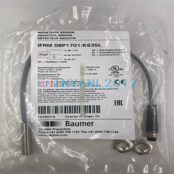 New Sensor Ifrm 08p1701ks35l A6-27 Brand New Original Spot Plc
New Sensor Ifrm 08p1701ks35l A6-27 Brand New Original Spot Plc