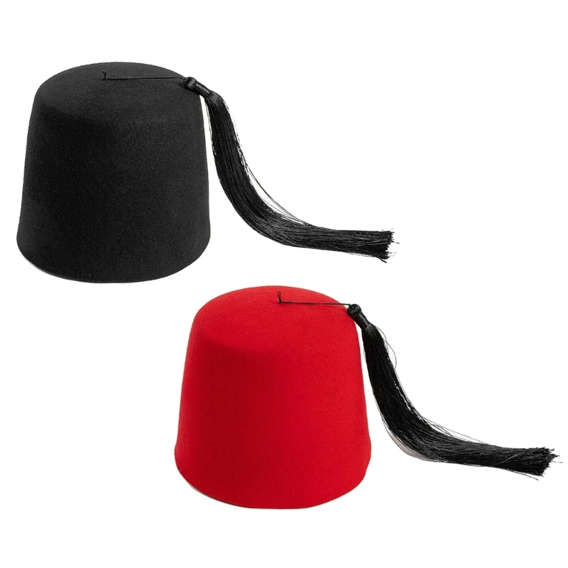 Турецкая шляпа Shriner Fez из фетра, арабский марокканский костюм с кисточками, индейская традиция, этнические османские фетровые кепки
Турецкая шляпа Shriner Fez из фетра, арабский марокканский костюм с кисточками, индейская традиция, этнические османские фетровые кепки