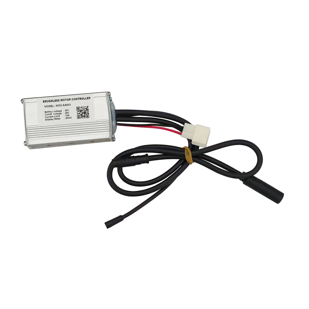 X032-AA003 36V 16A Brushless Motor Controller for 2HAO Protocol E-Bike Speed Parts Electric Scooters MTBs and Fat Bikes
X032-AA003 36V 16A Brushless Motor Controller for 2HAO Protocol E-Bike Speed Parts Electric Scooters MTBs and Fat Bikes
