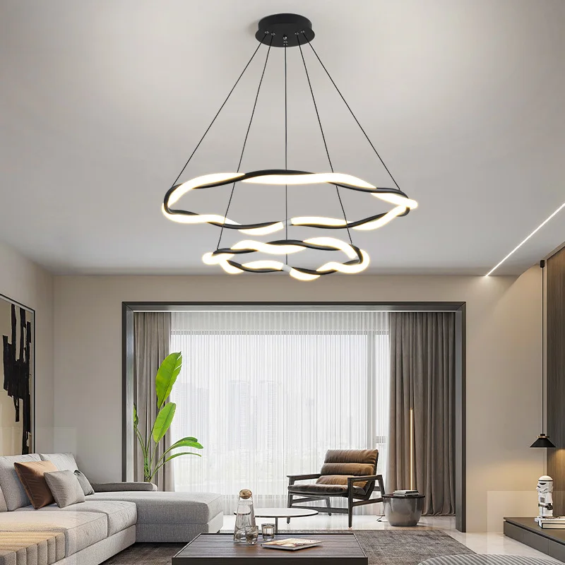 Nordic Minimalist Luxury Character Living Room Bedroom Lamp Hotel Circular Black Lines Ripple Flower Wreath LED Pendant Lamp
Nordic Minimalist Luxury Character Living Room Bedroom Lamp Hotel Circular Black Lines Ripple Flower Wreath LED Pendant Lamp
