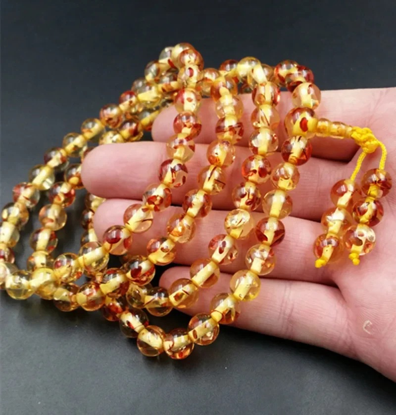 Natural amber honey wax chicken oil yellow 108 Buddha bead bracelet flawless honey wax multi Circle Bracelet for men and women 
Natural amber honey wax chicken oil yellow 108 Buddha bead bracelet flawless honey wax multi Circle Bracelet for men and women