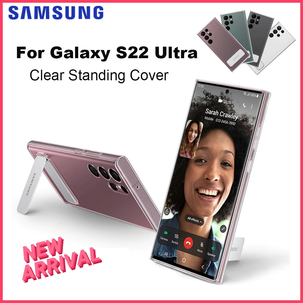 Оригинальный ультрапрозрачный чехол-подставка для Samsung Galaxy S22 Ultra S22 S22 + прозрачный чехол-подставка
Оригинальный ультрапрозрачный чехол-подставка для Samsung Galaxy S22 Ultra S22 S22 + прозрачный чехол-подставка