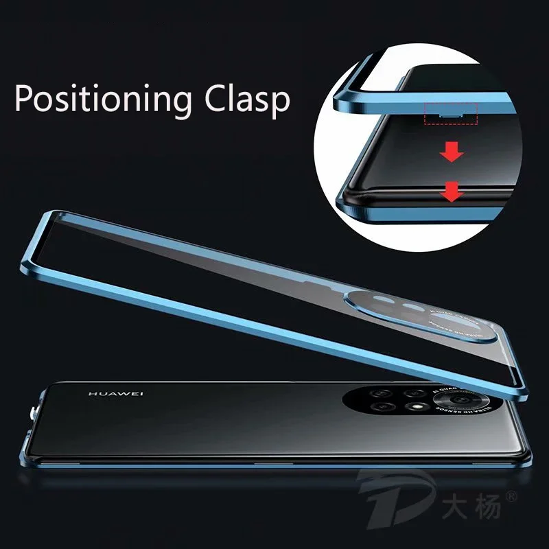 360 Metal Magnetic Glass Snap Lock Case for Huawei Nova Y70 Y71 Y72S Y73 Y90 Y91 Lens Protection Cover Cases Shockproof Bumper
360 Metal Magnetic Glass Snap Lock Case for Huawei Nova Y70 Y71 Y72S Y73 Y90 Y91 Lens Protection Cover Cases Shockproof Bumper
