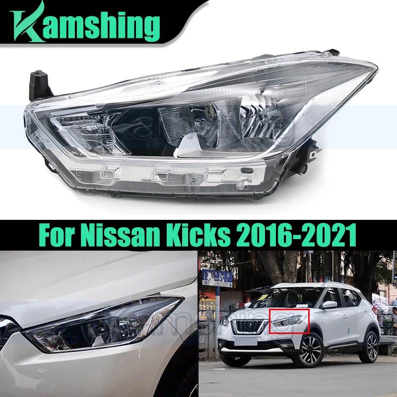 Car Front Bumper Headlight For Nissan Kicks 2016-2021 Low configuration Front Head Light Headlamp Head Lamp
Car Front Bumper Headlight For Nissan Kicks 2016-2021 Low configuration Front Head Light Headlamp Head Lamp