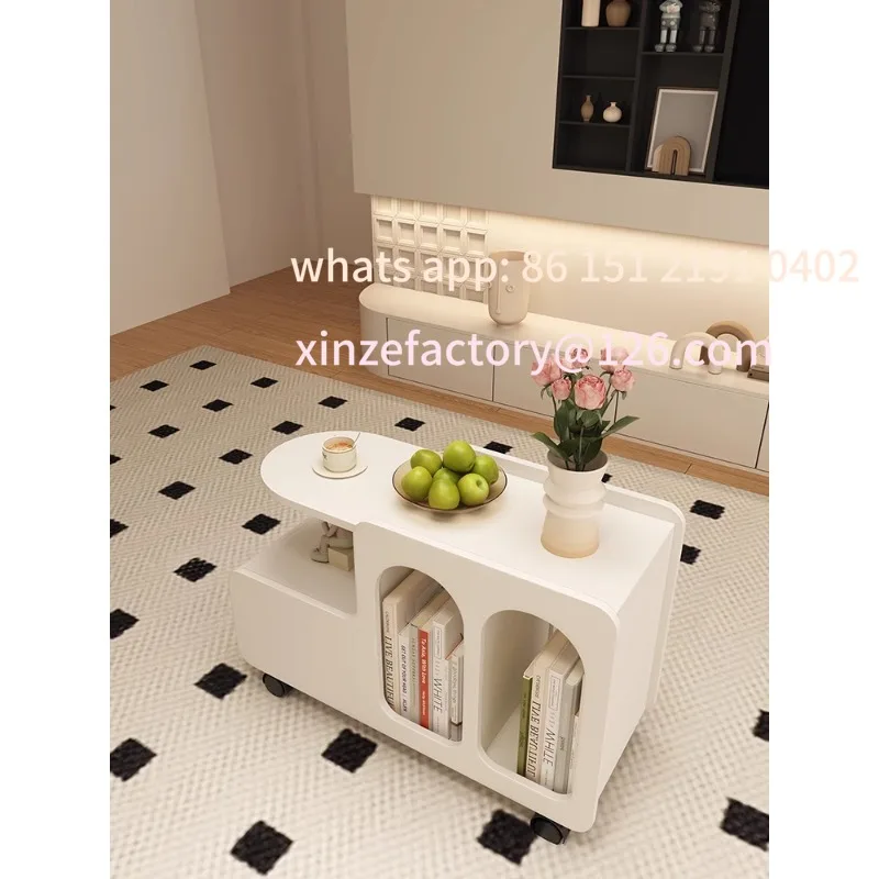 Customizable Mobile Cream Side Table with Design - Adds Convenience and Style to Your Space
Customizable Mobile Cream Side Table with Design - Adds Convenience and Style to Your Space