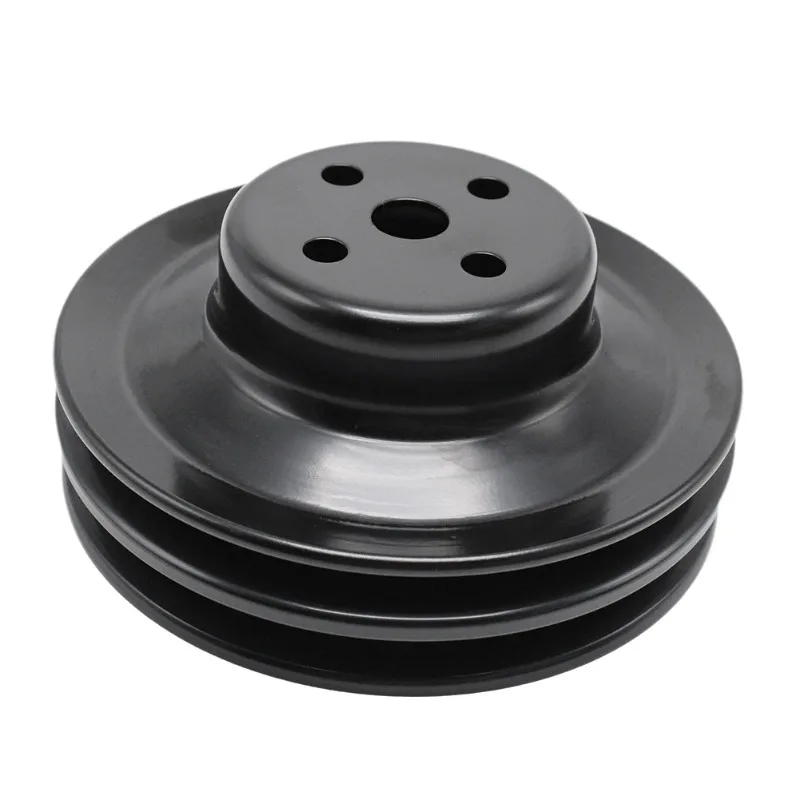Car Water Pump Pulley 2 Groove Small Block 260 289& 351W Motors From 1965- 1969 8975BK Black Steel
Car Water Pump Pulley 2 Groove Small Block 260 289& 351W Motors From 1965- 1969 8975BK Black Steel