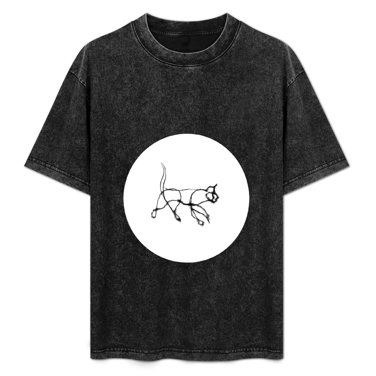 Shadow Cat T-Shirt Classic Print Short Sleeve Shirt
Shadow Cat T-Shirt Classic Print Short Sleeve Shirt