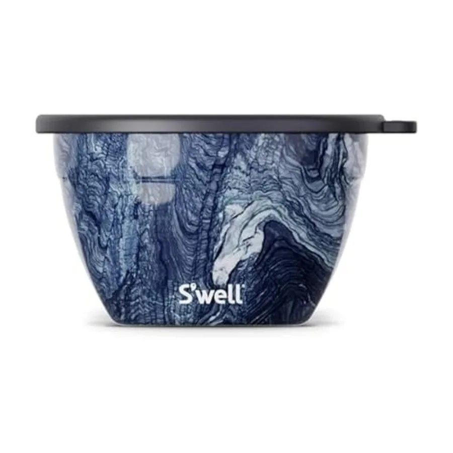 S'well Stainless Steel 64oz Salad Bowl Kit Azurite Color Includes 2oz Condiment Container and Removable Tray Leak-Proof Easy to
S'well Stainless Steel 64oz Salad Bowl Kit Azurite Color Includes 2oz Condiment Container and Removable Tray Leak-Proof Easy to